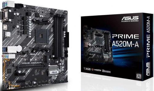 Материнская плата ASUS PRIME A520M-A AMD