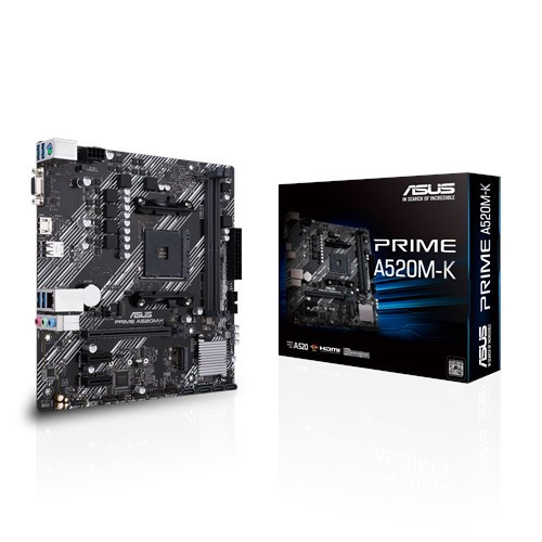 Материнская плата ASUS PRIME A520M-K AMD