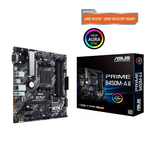 Материнская плата ASUS PRIME B450M-A II
