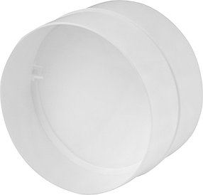 Соединитель круглых каналов с обратным клапаном D100 мм