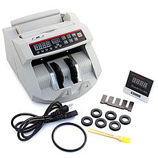 Счетчик банкнот bill counter 2108 c детектором uv | cчетная машинка + детектор валют, фото 3