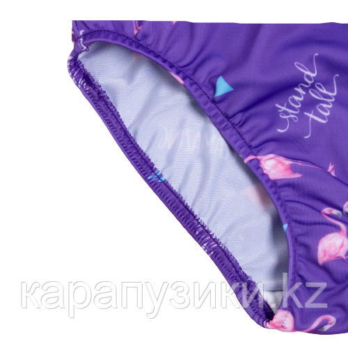 Детские купальники фиолетовый фламинго - фото 4 - id-p85932687