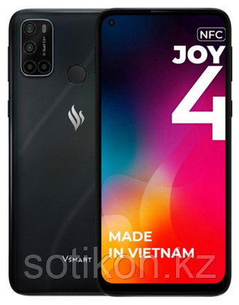 Смартфон Vsmart Joy 4 4/64GB черный оникс, фото 2