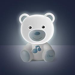 Игрушка - ночник Медвежонок Dreamlight гол. (Chicco, Италия)