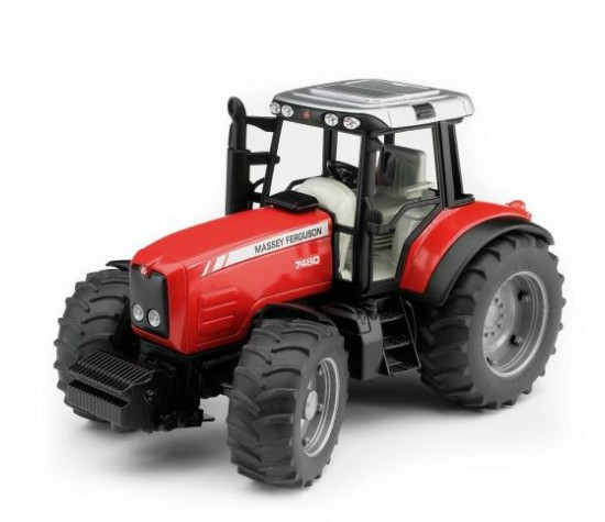 Bruder Игрушечный Трактор Massey Ferguson 7480, красный (Брудер)