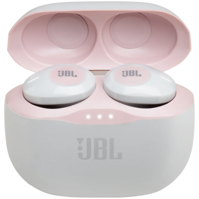 Беспроводные Bleutooth наушники JBL Pure, розово-белые