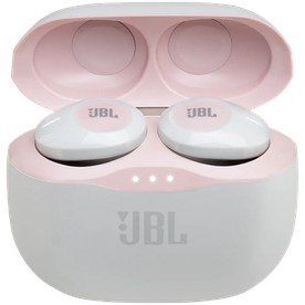 Беспроводные Bleutooth наушники JBL Pure, розово-белые