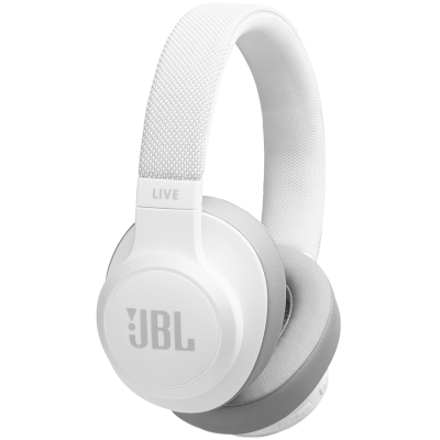 Беспроводные Bleutooth наушники JBL Live, белые