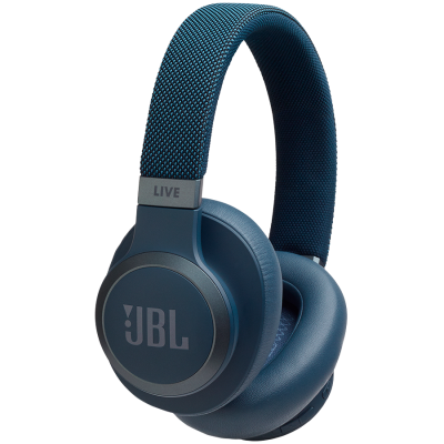 Беспроводные Bleutooth наушники JBL Live 650BTNC, синие