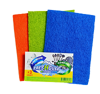 Салфетки абразивные Freshouse smart, 3 шт