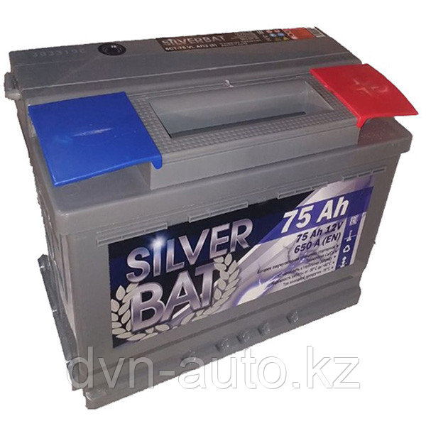 Аккумулятор SilverBat 6CT-75 евро-+