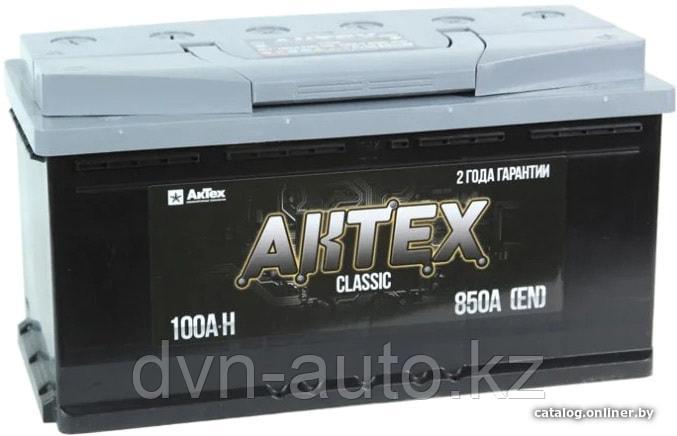 Аккумулятор AKTEX 6СТ 100Аh -+ - фото 1 - id-p85962740