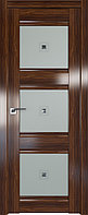 Дверь Экошпон 4X Орех Амари, Узор матовое с прозрачным фьюзингом(квадрат), 900