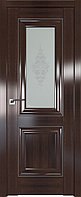 Дверь Экошпон 28Х Серебро Орех Сиена, Кристалл матовый, 900