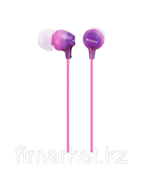 Наушники-вкладыши Sony MDREX15APV.CE7, фиолетовый