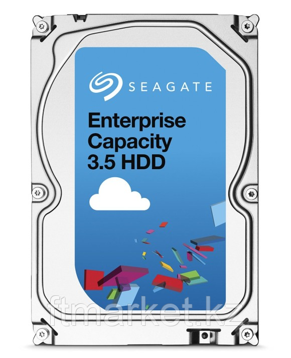 Накопитель на жестком магнитном диске Seagate Жесткий диск Exos 7E2 HDD 1TB Seagate Enterprise Capacity 512n