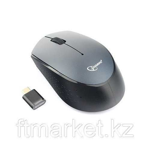 Мышь беспров. Gembird MUSW-352, 2,4 Гц, Type-C, черный/т.синий, 3кн, 1000 DPI, блистер