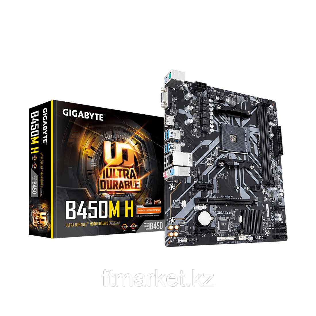 Материнская плата Gigabyte B450M H