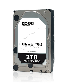 Жесткий диск Western Digital Ultrastar 7K2 HUS722T2TALA604 (1W10002) 2ТБ 3.5" 7200RPM 128MB SATA 512N