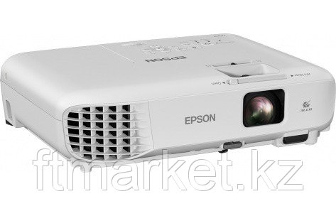 Проектор Epson EB-W05/3LCD/0.59"LCD/WXGA (1280x800)/3300lm/16:10/15000:1/VGA/HDMI/RCA/USB Type A,B
