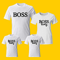 "Boss " бүкіл отбасына арналған футболкалар