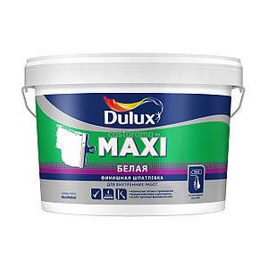 Шпатлевка финишная белая Dulux Maxi