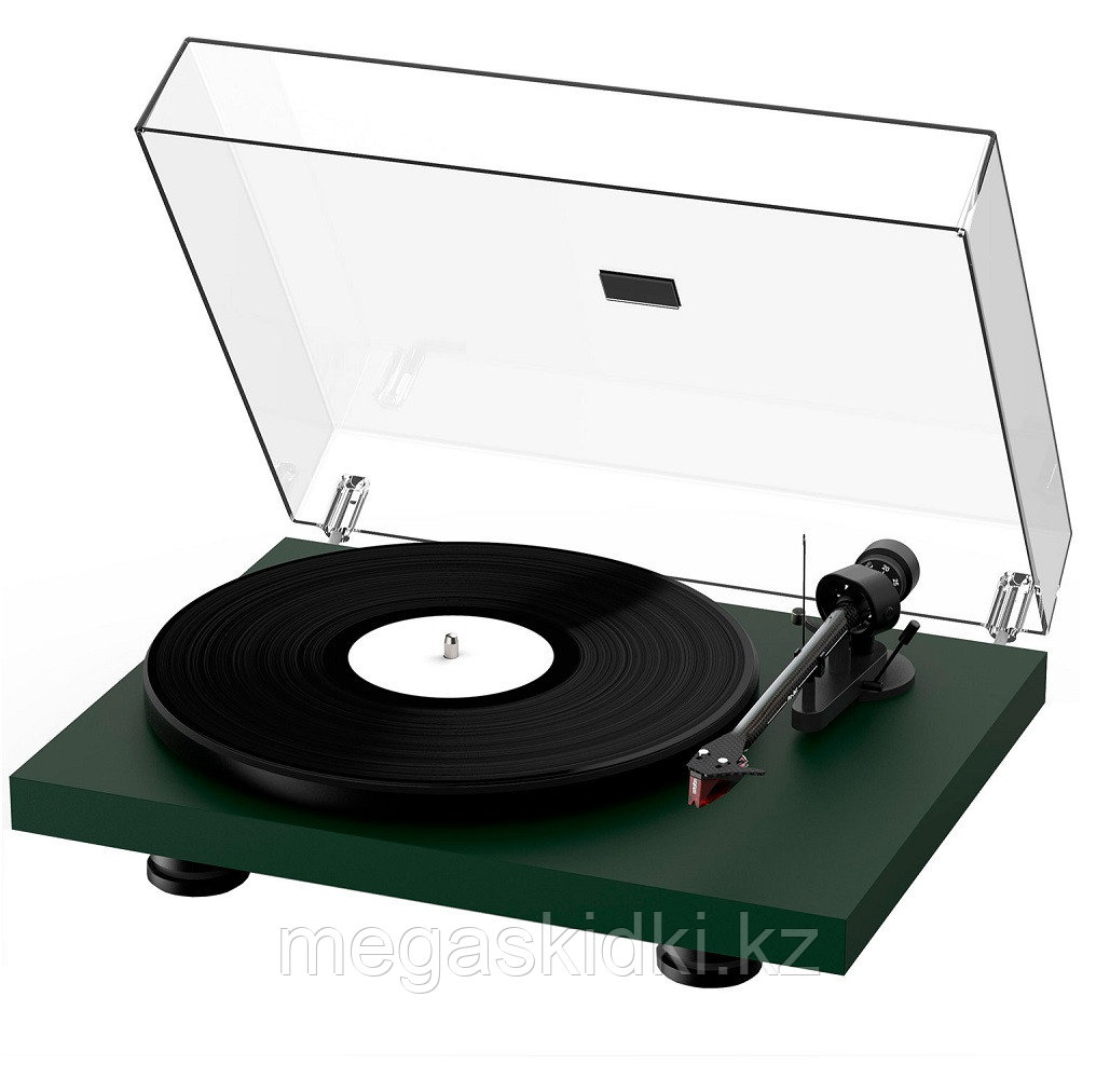 Виниловый проигрыватель Pro-Ject Debut Carbon EVO 2M Red Сатиновый зеленый