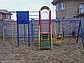 Спортивная игровая площадка для детей (горка, турник, баскетбольный щит с кольцом, качели), фото 5
