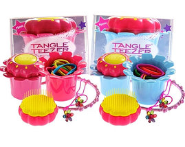 Расческа для волос детская Tangle Teezer Magic Flowerpot (Розовый), фото 3