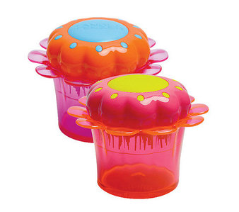 Расческа для волос детская Tangle Teezer Magic Flowerpot (Оранжево-розовый)