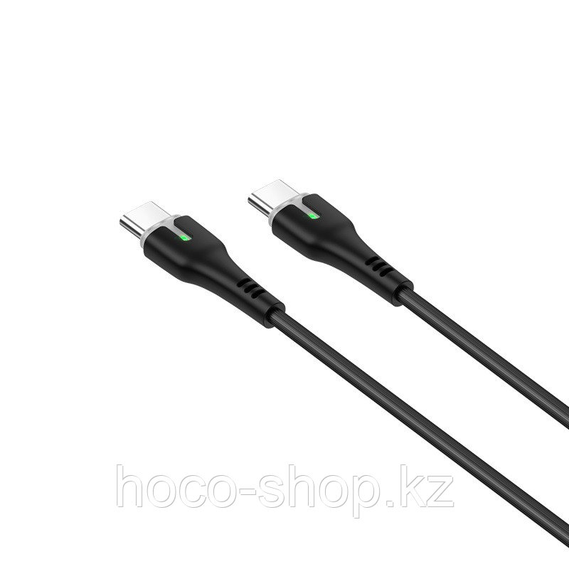 Кабель USB Hoco X45 с разъемом Type-C - USB Type-C, черный