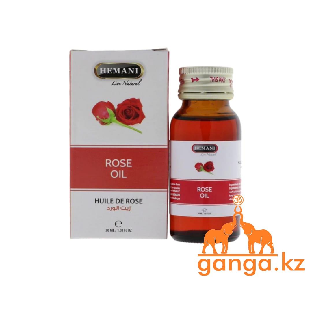 Натуральное эфирное масло Розы (Rose oil HEMANI), 30 мл