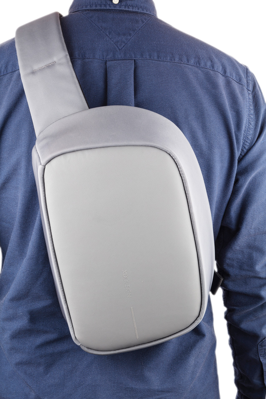 Рюкзак Bobby Sling через плечо, серый - фото 5 - id-p86017568