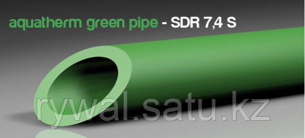 Green pipe SDR 7,4 S
