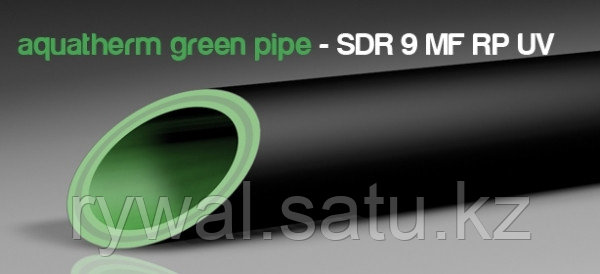 Green pipe SDR 9 MF RP UV
