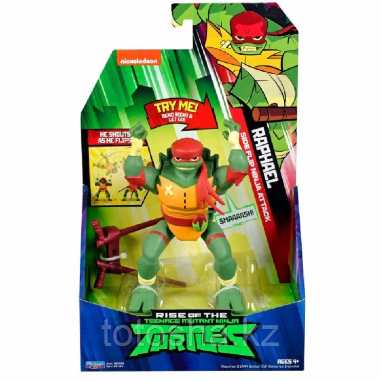 Turtles Рафаэль ниндзя-атака, 15 см серия ROTMNT, 81404