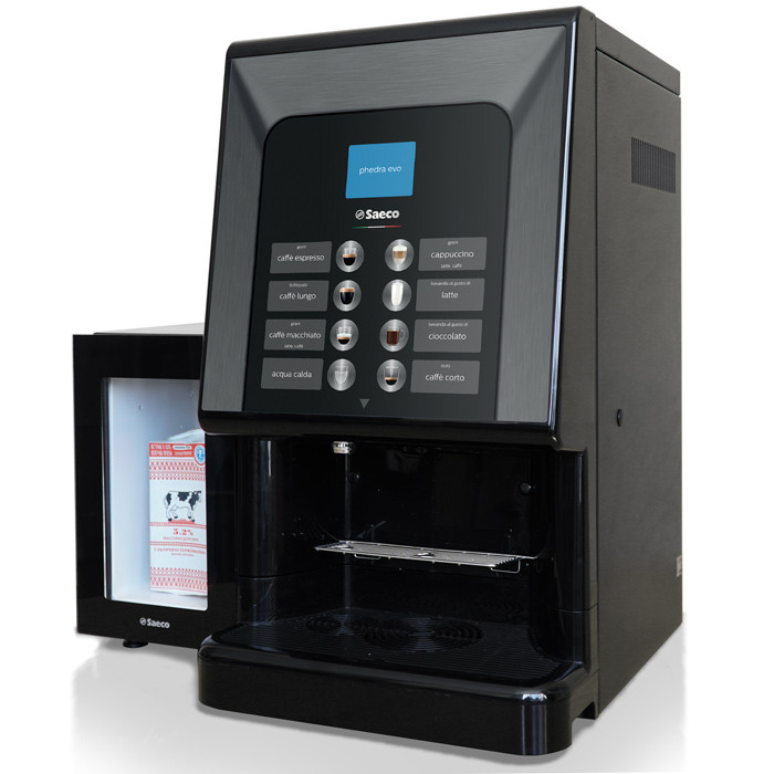 Saeco Phedra Evo Cappucino на живом молоке