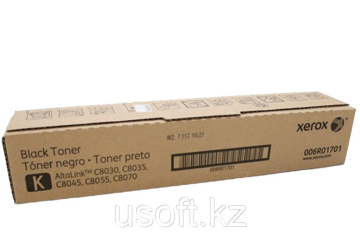 006R01701 Тонер-картридж ЧЕРНЫЙ для МФУ Xerox AltaLink C8030/C8035/C8045/C8055/C8070