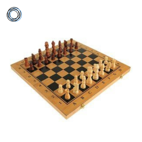 Настольная игра 3 в 1 шахматы, шашки и нарды 48 x 48 см