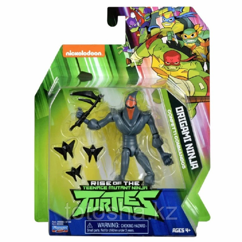 Turtles Солдат Оригами Фут 12 см. серия ROTMNT, 80808