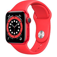 Смарт-часы Apple Watch Series 6 GPS, 44mm PRODUCT(RED) Aluminium Case with PRODUCT(RED) Sport Band - Regular,