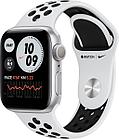 Смарт-часы Apple Watch Nike Series 6 GPS, 44mm Silver Aluminium Case with Pure Platinum/Black Nike Sport Band