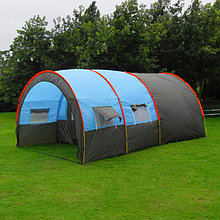 Палатка  с коридором и шатром  СТ-3017 4-х местная