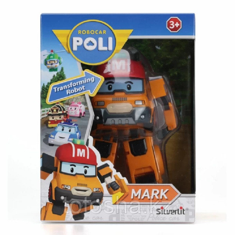 Robocar Poli Марк трансформер Robocar Poli 10 см , 83307