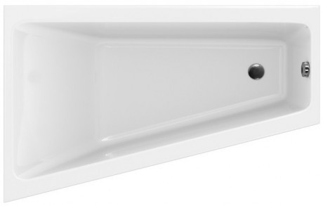 Ванна асимметричная Cersanit CREA 160x100 левая белый (P-WA-CREA*160-LNL), фото 1