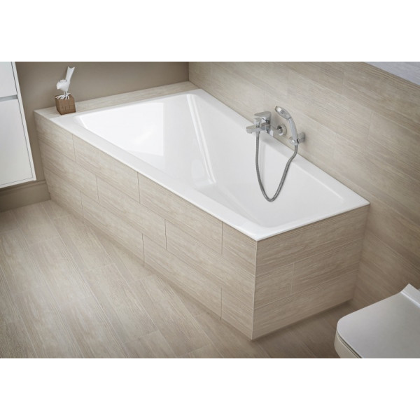Ванна асимметричная Cersanit CREA 160x100 левая белый (P-WA-CREA*160-LNL) - фото 2 - id-p86026133