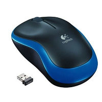 LOGITECH Wireless Mouse M185 - EER2 - BLUE
