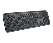 LOGITECH MX Keys Advanced Wireless Illuminated Keyboard-GRAPHITE-RUS-2.4GHZ/BT-INTNL