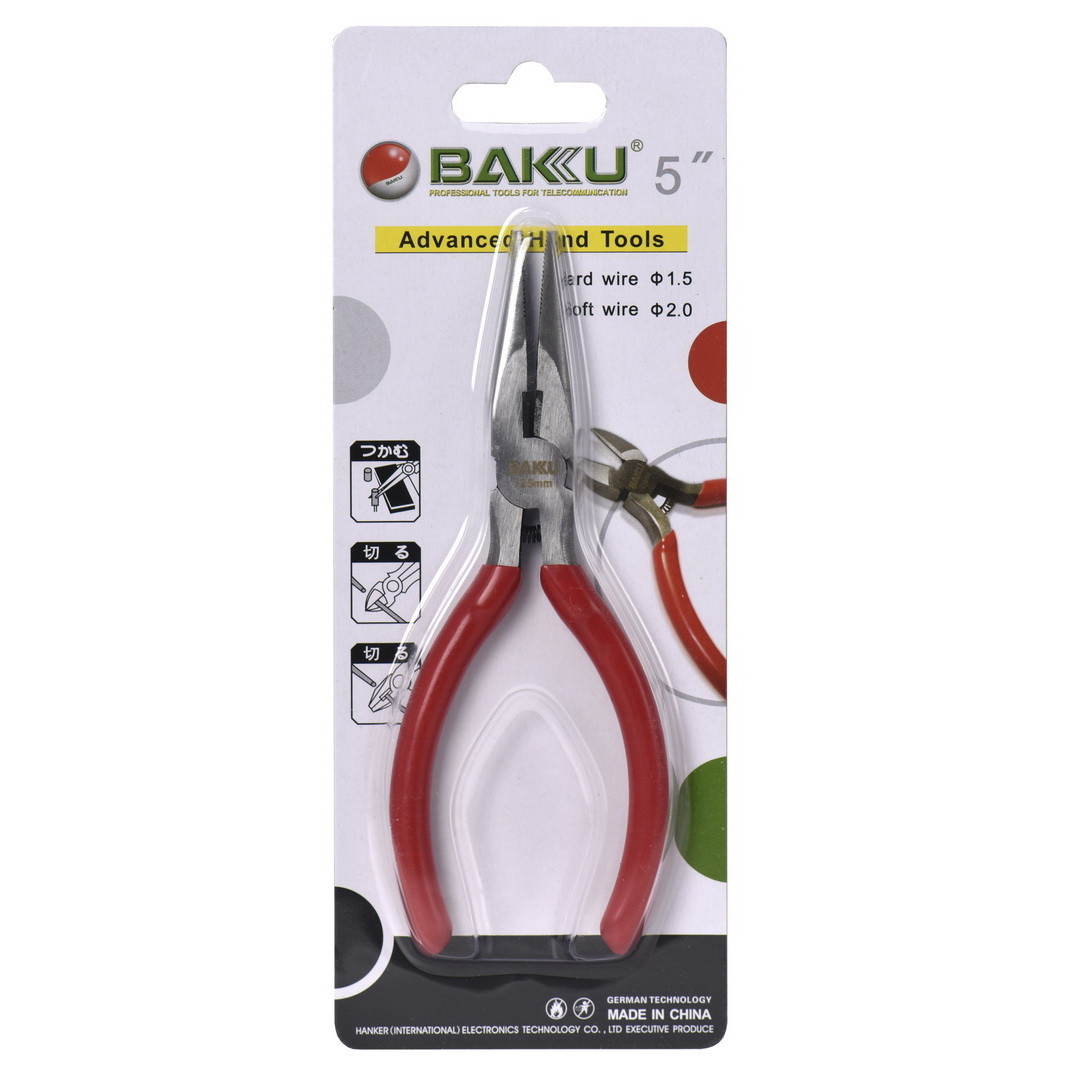 Плоскогубцы угловые Baku BK-055