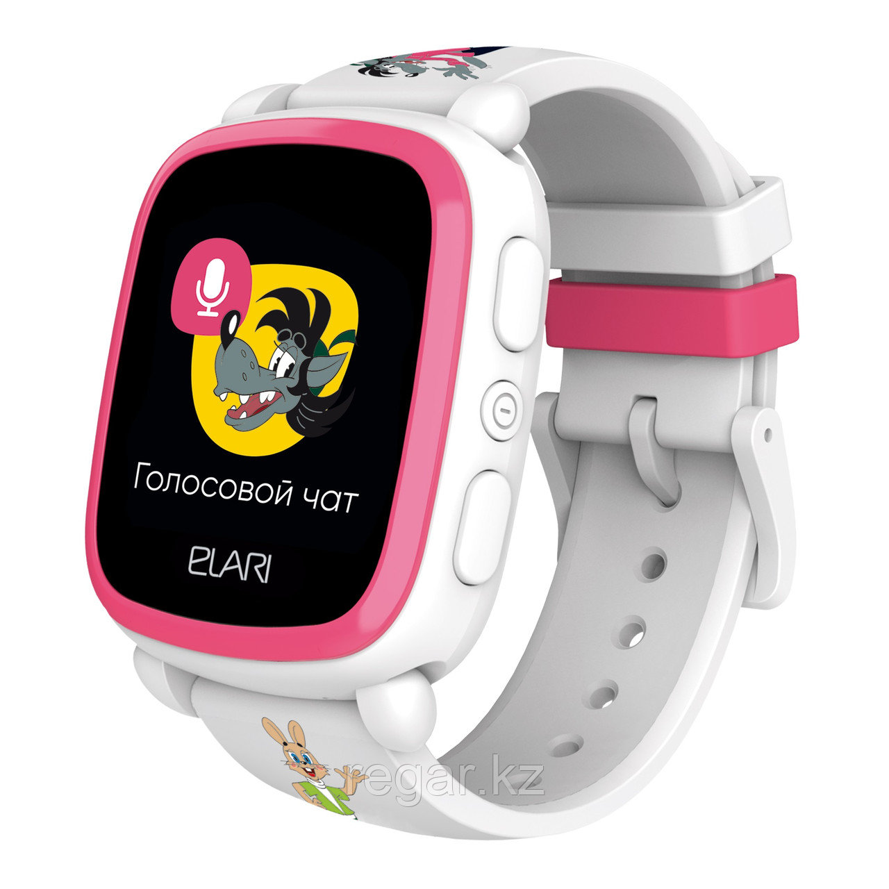 Смарт часы Elari KIDPHONE НУ ПОГОДИ белый